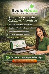 EvoluMudas - Sistema de Gestão de Viveiros
